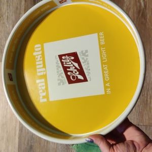 Schlitz tray vintage
